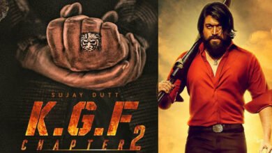 KGF chapter 2 poster of hand photo