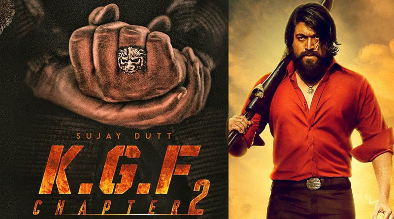 KGF chapter 2 poster of hand photo