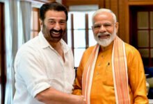 sunny deol with modi