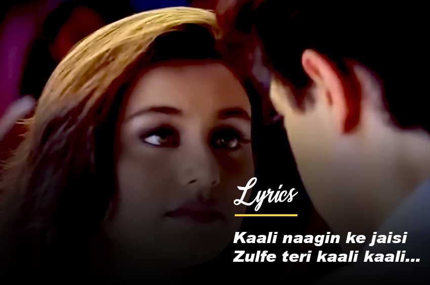 Kali Nagin Ke Jaisi julfe Teri Kali Kali Lyrics
