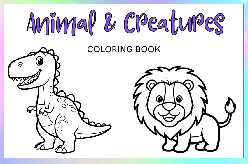 Animal & Creatures Coloring Pages