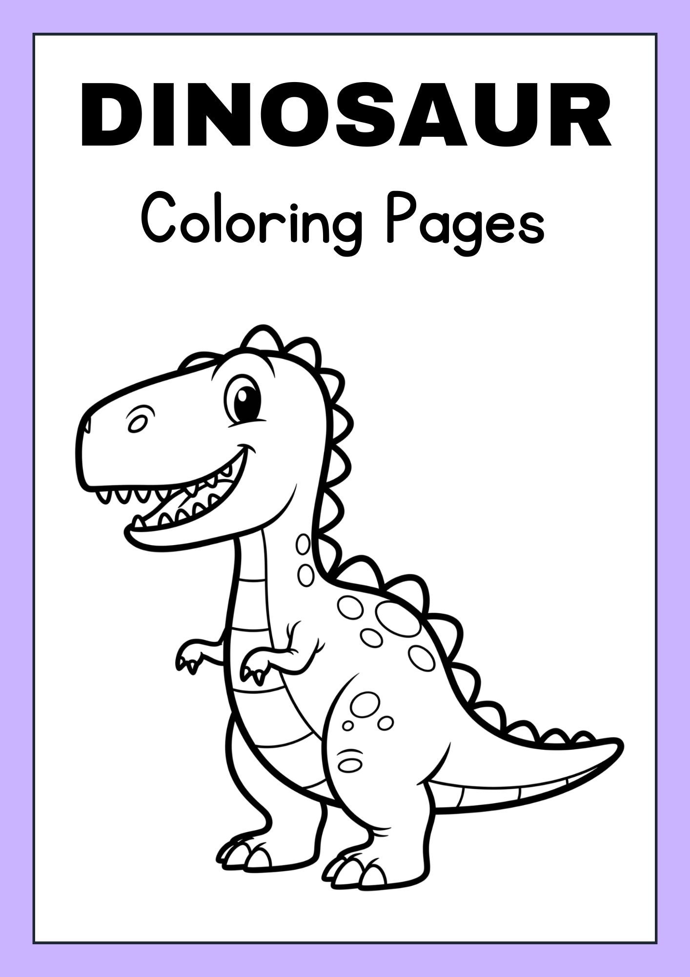 dinosaur coloring pages