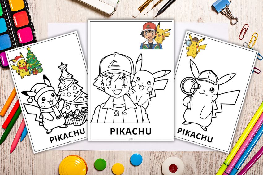 All Pokemon coloring pages