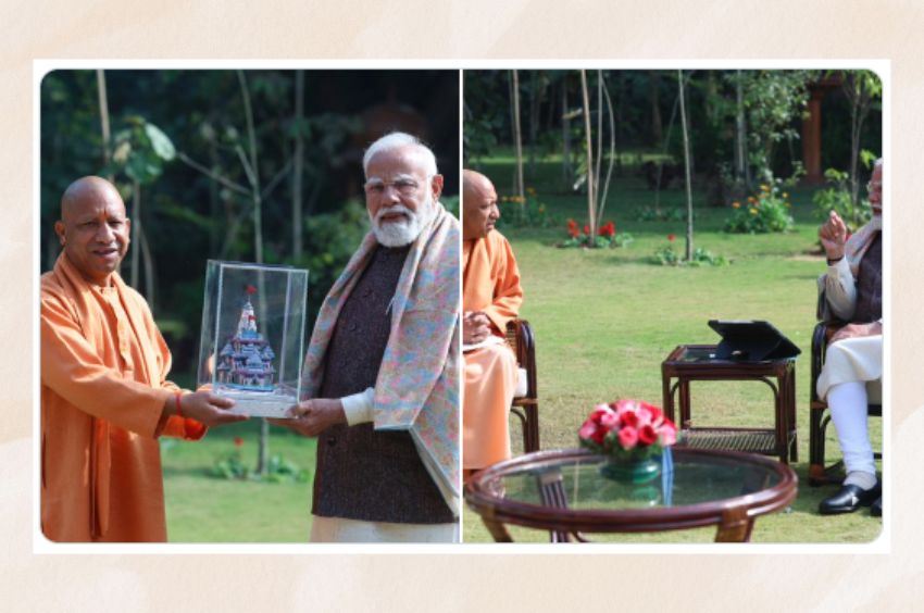 CM Yogi Meets PM Modi