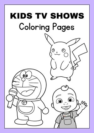 Kids TV Shows Coloring Pages