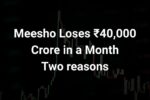 why meesho share is falling today