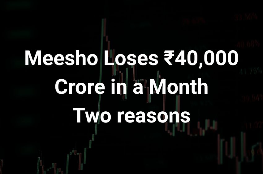why meesho share is falling today