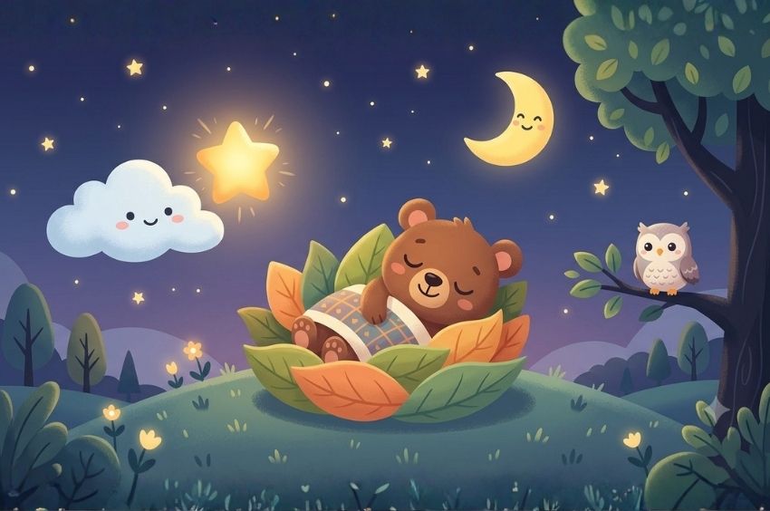 5 Quick 2-Minute Bedtime Stories for Kindergarten