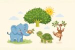 Short Animal Moral Stories for Kindergarten