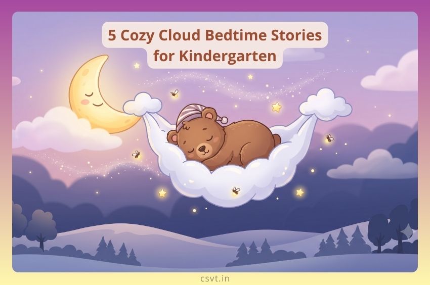 5 Cozy Cloud Bedtime Stories for Kindergarten